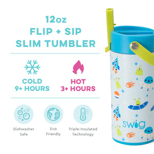 Swig Space Camp Flip + Sip Tumbler (12oz)