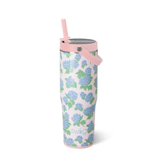 Load image into Gallery viewer, Swig Hydrangeas Leakproof To-Go Tumbler (30oz)