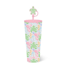 Load image into Gallery viewer, Summer Salt Plastic Tumbler (24oz)