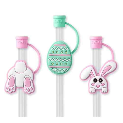 SWIG Straw Toppers - Bunny Trail