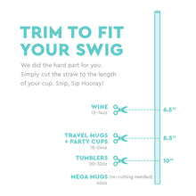 Load image into Gallery viewer, SWIG Straw Toppers - Derby Day