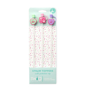 SWIG Straw Toppers - Be Mine