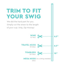 Load image into Gallery viewer, SWIG Straw Toppers - Be Mine