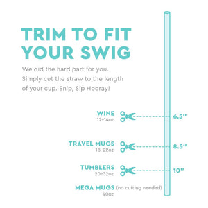 SWIG Straw Toppers - Be Mine