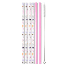 Load image into Gallery viewer, Swig Reusable Straw Set - Sweet and Spooky + Pink