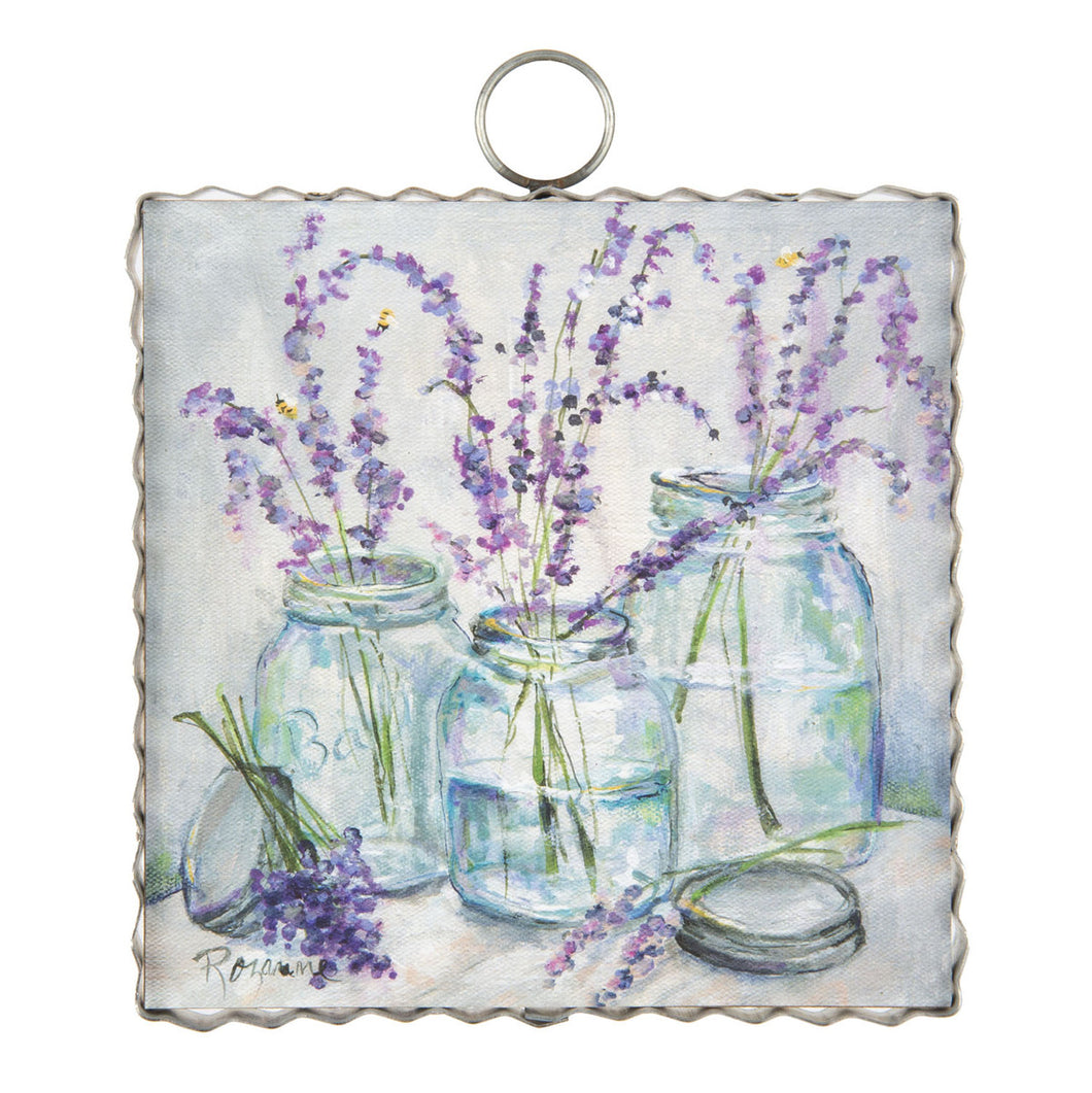 RTC Mini Gallery Charm - Bee Lavender