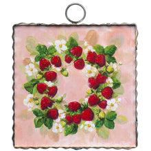 Load image into Gallery viewer, RTC Mini Gallery Charm - Strawberry Wreath