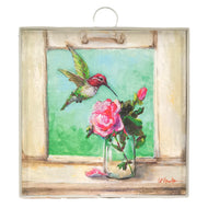 RTC Mini Gallery Charm - Hummingbird In the Window