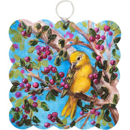RTC Mini Gallery Charm - Scallop Yellow Bird