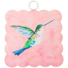 Load image into Gallery viewer, RTC Mini Gallery Charm - Scallop Hummingbird