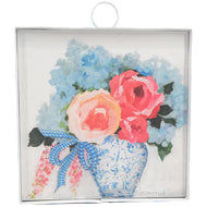 RTC Mini Gallery Charm - Ginger Jar of Flowers