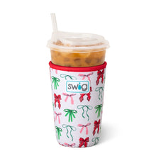 Load image into Gallery viewer, Swig Ribbons &amp; Bows Iced Cup Coolie 22oz