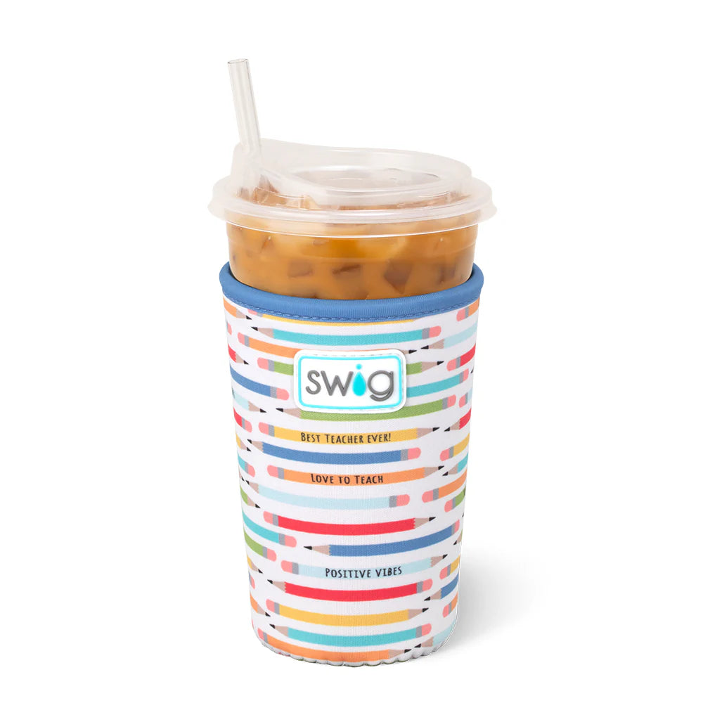 SWIG Teacher Life Iced Cup Coolie 22oz