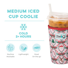 Load image into Gallery viewer, Swig Christmas Cameos Iced Cup Coolie 22oz