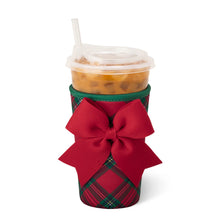 Load image into Gallery viewer, Swig Christmas Plaid Iced Cup Coolie 22oz