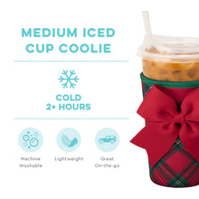 Load image into Gallery viewer, Swig Christmas Plaid Iced Cup Coolie 22oz