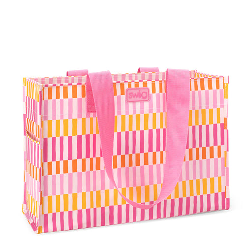Swig Sherbet Stripe Large Reusable Bag