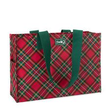 Load image into Gallery viewer, Swig Christmas Plaid Large Reusable Bag