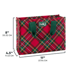 Load image into Gallery viewer, Swig Christmas Plaid Small Reusable Bag