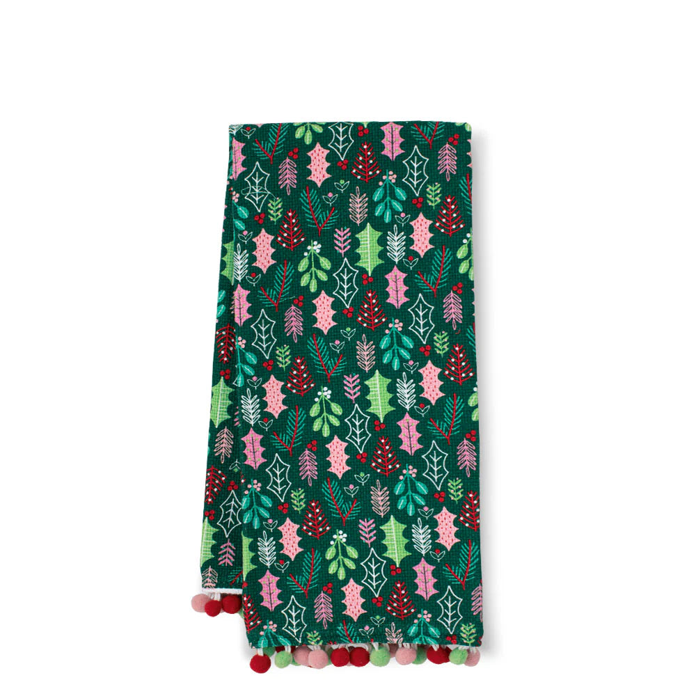 Swig Merry Mistletoe Tea Towel
