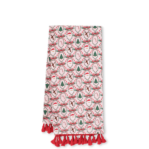 Swig Christmas Cameos Tea Towel