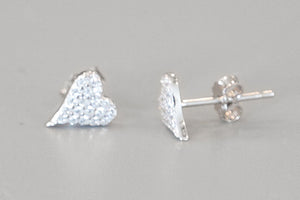 Meghan Browne 18k Sage Earring - Silver