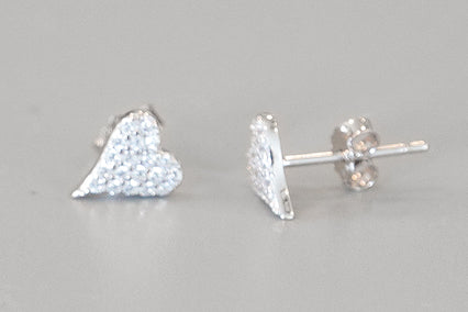 Meghan Browne 18k Sage Earring - Silver