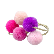 Load image into Gallery viewer, Pom Pom Hair Elastics