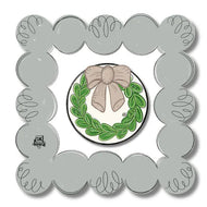 DK Designs Mini Frame - Gray Dots