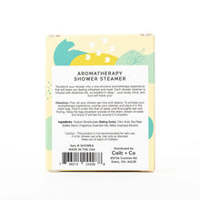 Load image into Gallery viewer, Cait + Co Eucalyptus &amp; Aloe Aromatherapy Shower Steamer