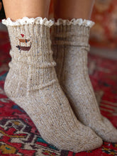 Load image into Gallery viewer, Natural Life Embroidered Socks - Dog