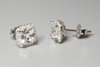 Meghan Browne 18k Stash Earring - Silver