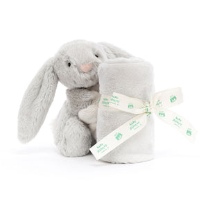 Jellycat Bashful Grey Bunny Soother