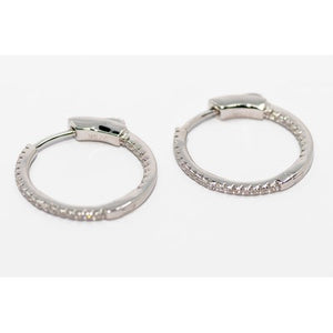 Meghan Browne 18k Suki Earring - Silver