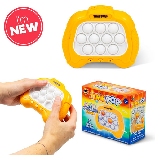 Timepop Light Up Push Popper Game - Orange