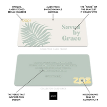 Load image into Gallery viewer, Interactive Bible Verse Bracelets - Saved by Grace