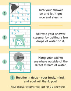 Cait + Co Eucalyptus & Aloe Aromatherapy Shower Steamer