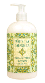 White Tea Calendula Shea Butter Hand Lotion 16oz
