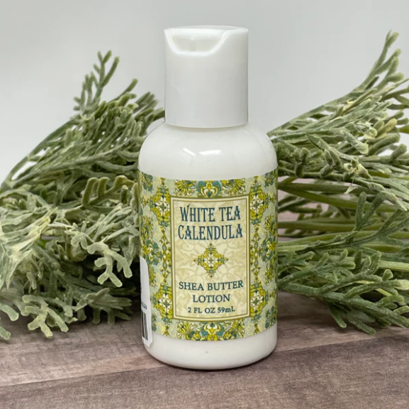 White Tea Calendula Shea Butter Hand Lotion 2oz
