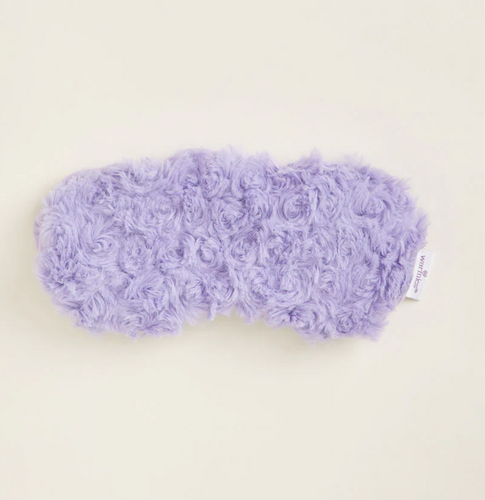 Curly Purple Warmies Eye Mask
