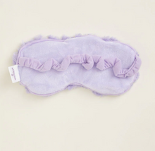 Load image into Gallery viewer, Curly Purple Warmies Eye Mask