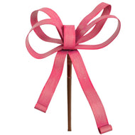RTC Decorative Finial - Pink Bow
