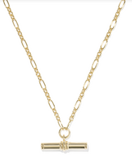 Load image into Gallery viewer, Bree T-Bar Pendant Necklace - Gold