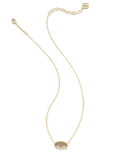 Load image into Gallery viewer, Kendra Scott Elisa Gold Pendant Necklace - Taupe Mother of Pearl