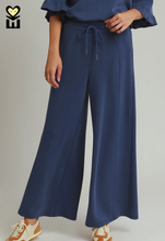 Load image into Gallery viewer, SPACEKNIT Wide Leg Pants - Midnight