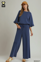 Load image into Gallery viewer, SPACEKNIT Wide Leg Pants - Midnight