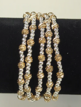 Load image into Gallery viewer, Meghan Browne HULA Bracelet - Gold Silver