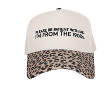 Load image into Gallery viewer, Cap - From the 1900s - Leopard/Tan