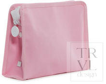 Load image into Gallery viewer, TRVL Design - Roadie Medium Zip Pouch - Coated Canvas Peony