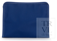 Load image into Gallery viewer, TRVL Design - Roadie Medium Zip Pouch - Coated Canvas Bule Bell